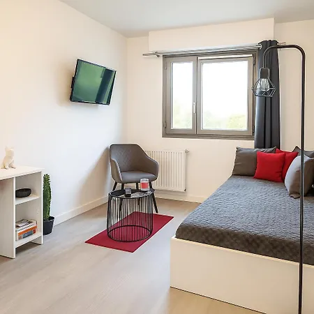Apartament Cosy & Parking Prive Proche Centre