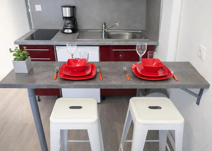 アパート Cosy & Parking Prive Proche Centre *